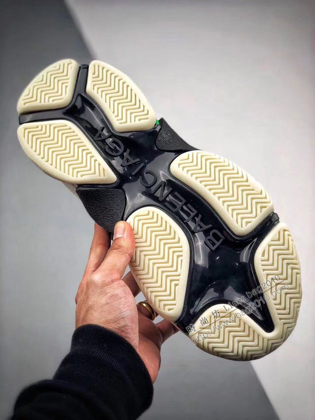 Balenciaga經典款男女鞋 巴黎世家頂級版本Triple-S 17老爹鞋 Balenciaga情侶款老爹鞋  hdbl1231